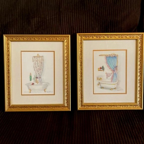 Peggy Abrams Bathtub Prints - Picture 1 of 8